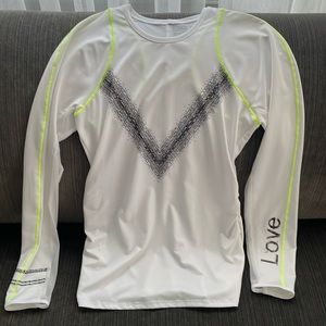 Lucky in Love Tennis Long Sleeve Top